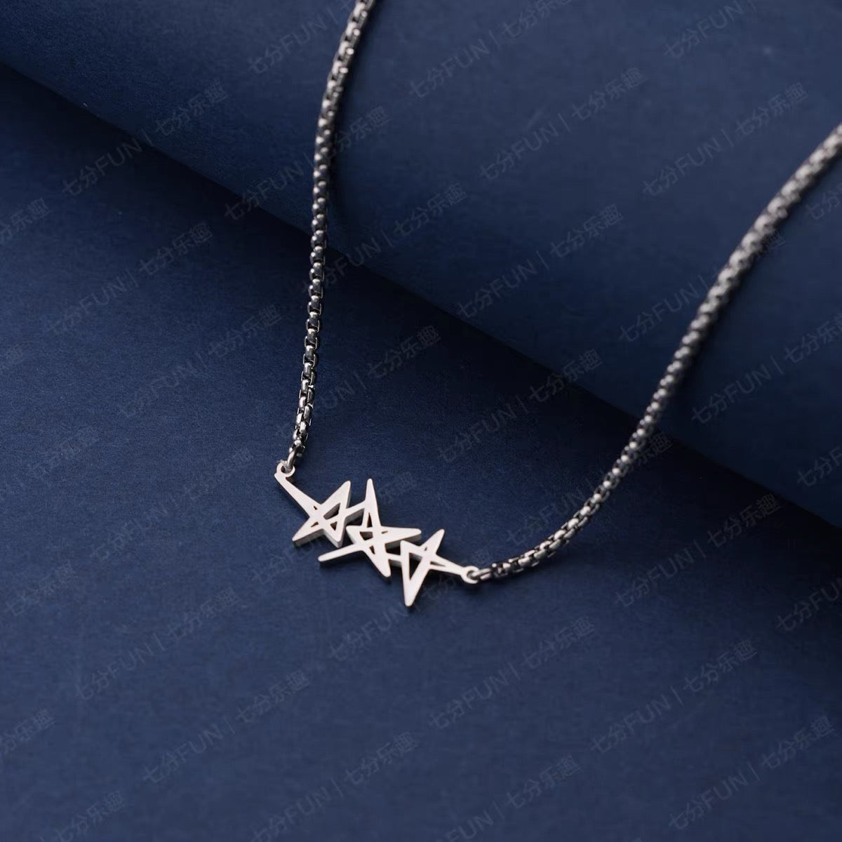 TXT Titanium Steel Logo Necklace