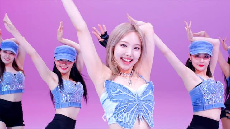 Nayeon + Seulgi + Jennie Butterfly Top