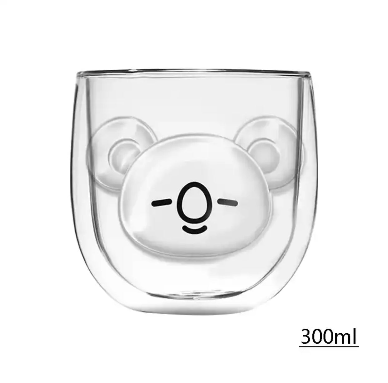 BTS BT21 Glass Cup