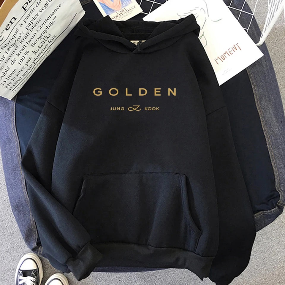 BTS JUNGKOOK GOLDEN HOODIE