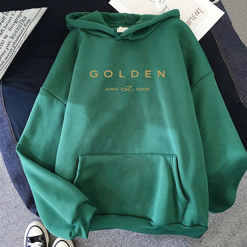 BTS JUNGKOOK GOLDEN HOODIE