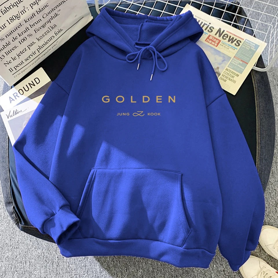 BTS JUNGKOOK GOLDEN HOODIE