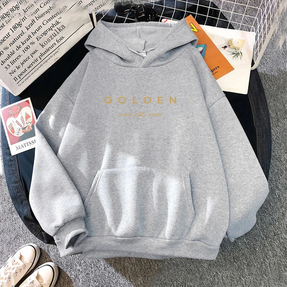 BTS JUNGKOOK GOLDEN HOODIE