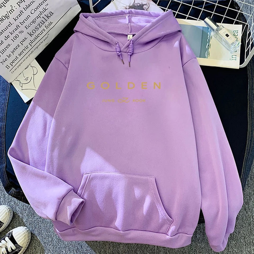 BTS JUNGKOOK GOLDEN HOODIE