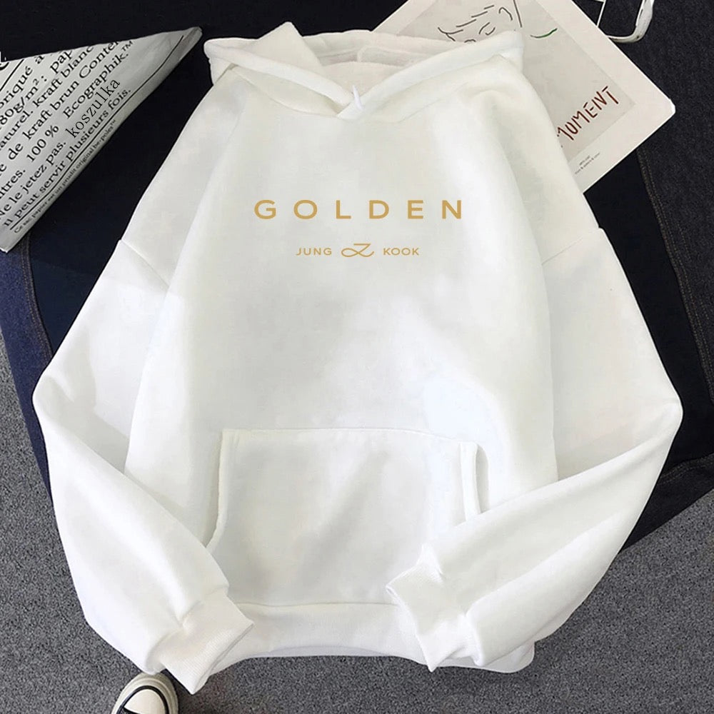 BTS JUNGKOOK GOLDEN HOODIE