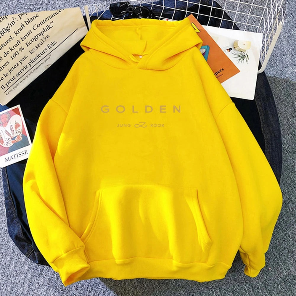 BTS JUNGKOOK GOLDEN HOODIE