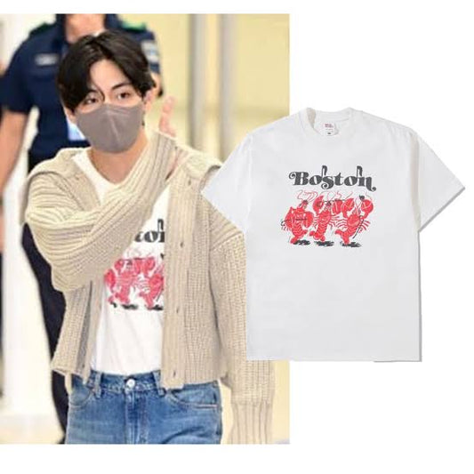 BTS V Taehyung “Boston” T-Shirt