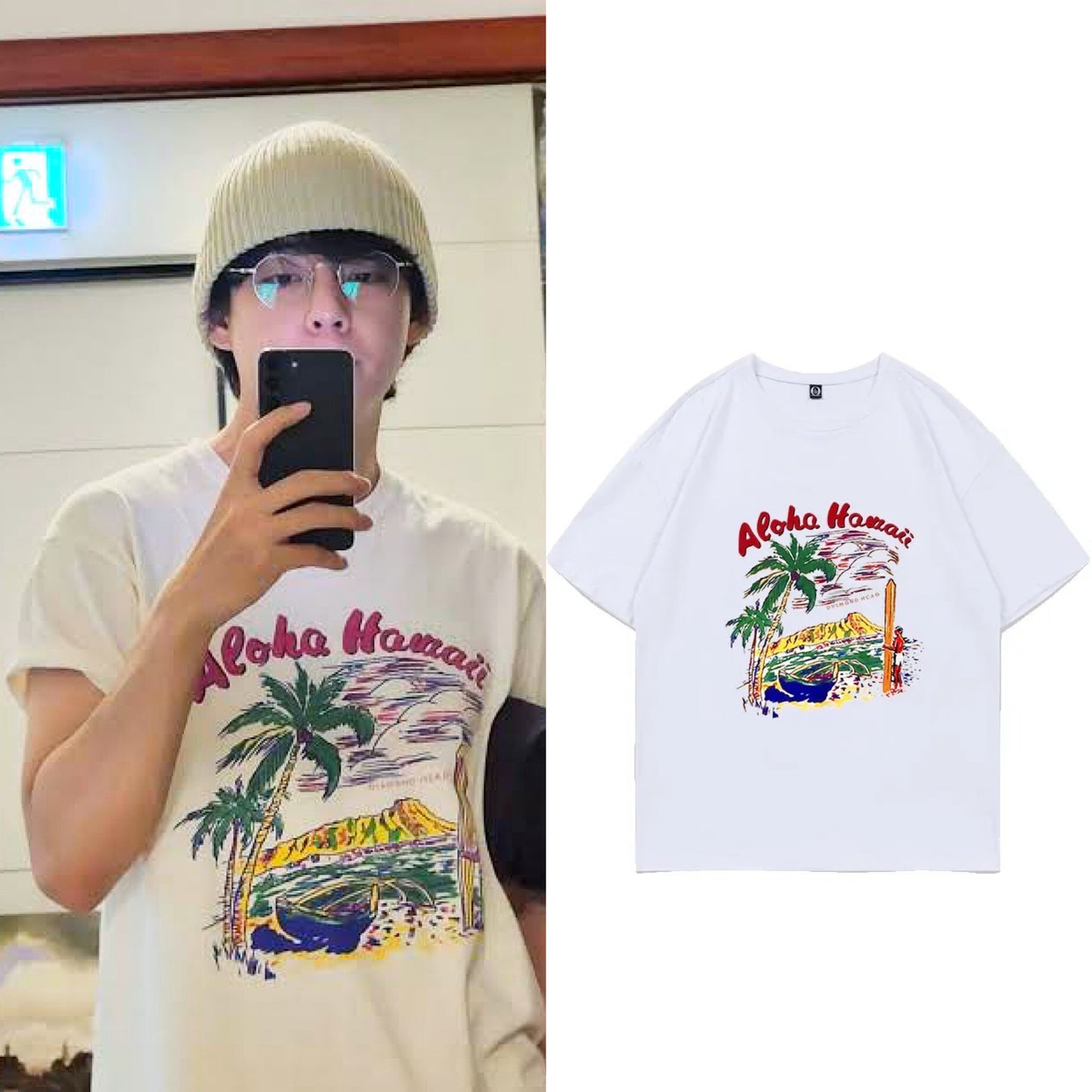 BTS V Taehyung “Aloha” T-Shirt