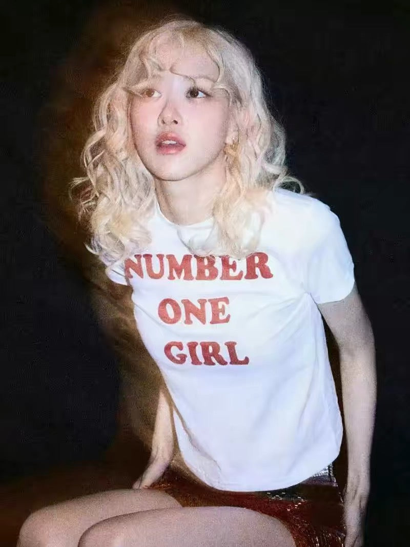 BlackPink Rose’s Style Number One Tee