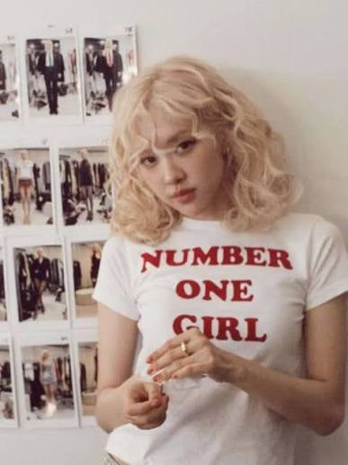 BlackPink Rose’s Style Number One Tee