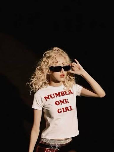 BlackPink Rose’s Style Number One Tee