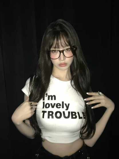 IVE Rei’s Style Lovely Trouble Tee