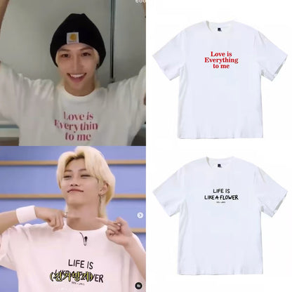 Stray Kids Felix’s Style Love Life Tee