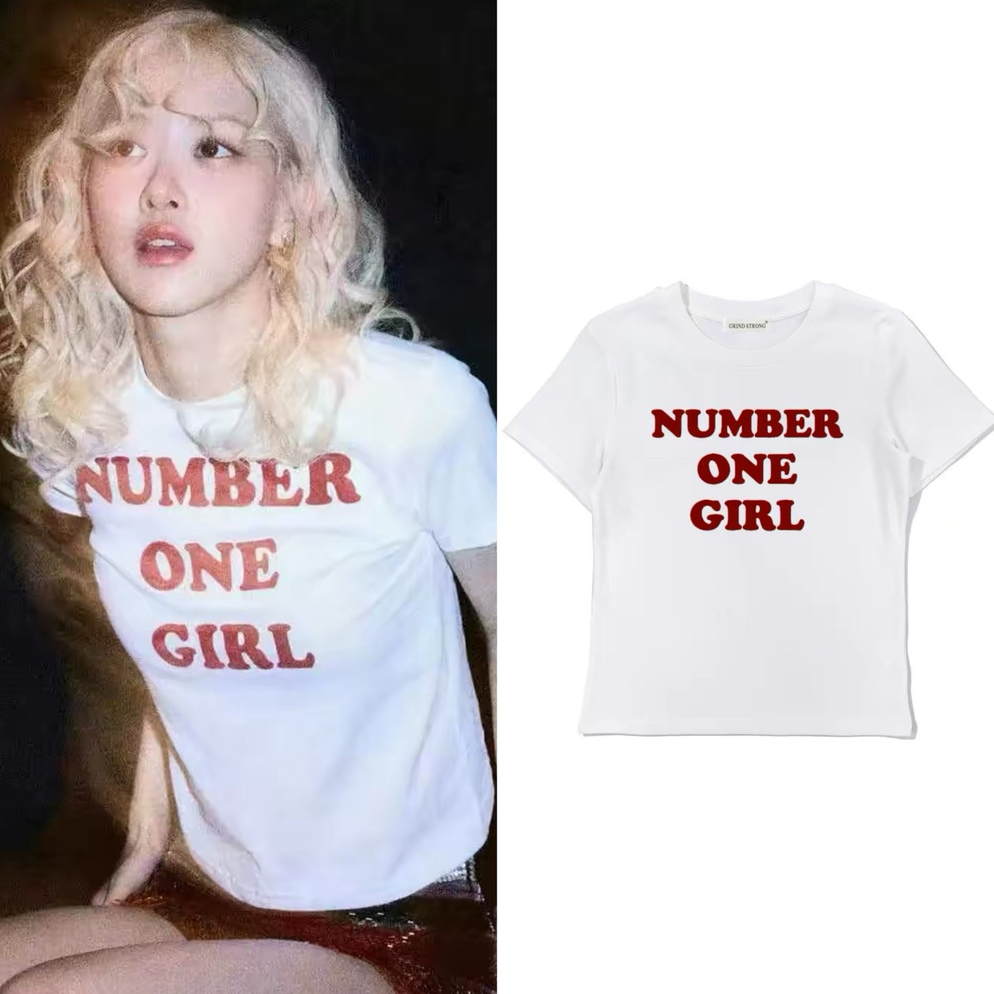 BlackPink Rose’s Style Number One Tee