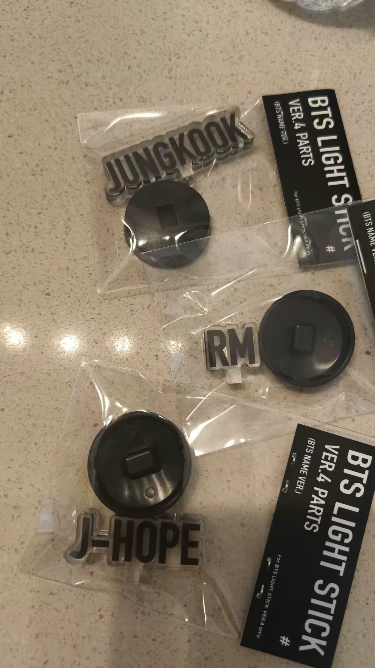 BTS Light Stick Name Parts