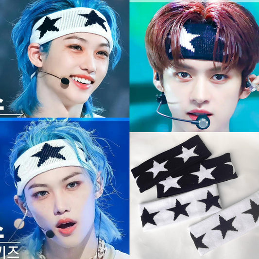 Stray Kids Felix and LeeKnow Style Headband