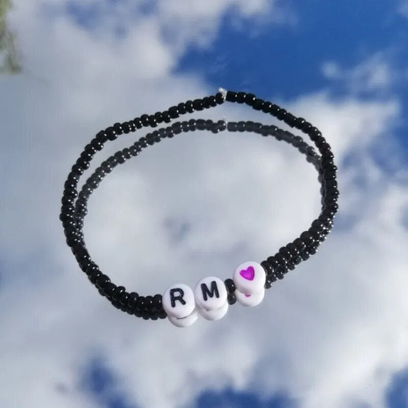 BTS Member Name Bracelet