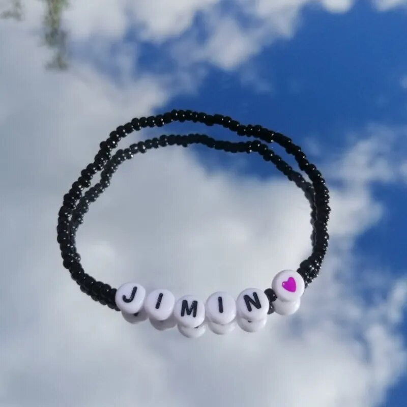 BTS Member Name Bracelet