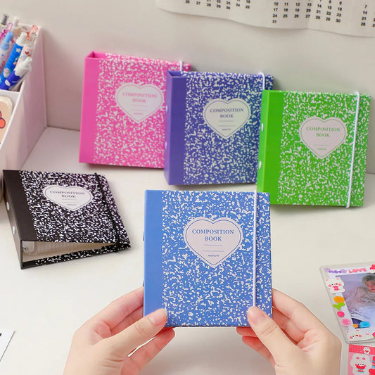 Love Heart Marble Photocard Binder