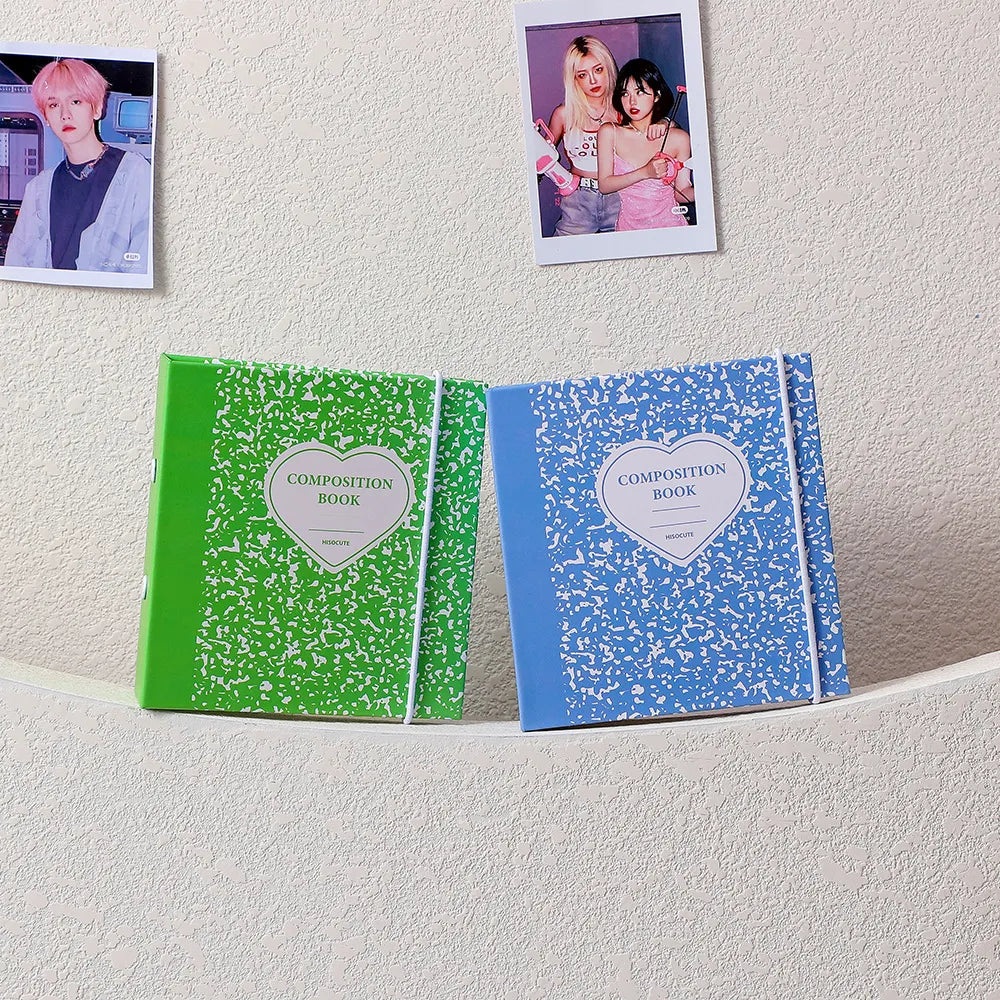 Love Heart Marble Photocard Binder