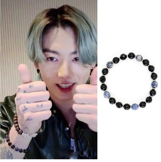 BTS Jungkook Style Beads Bracelet