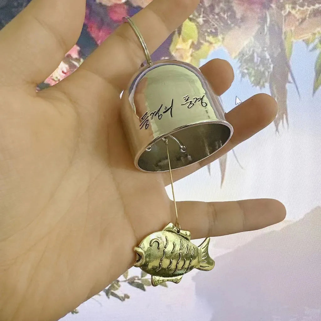 BTS RM Style Wind Chime Keyring