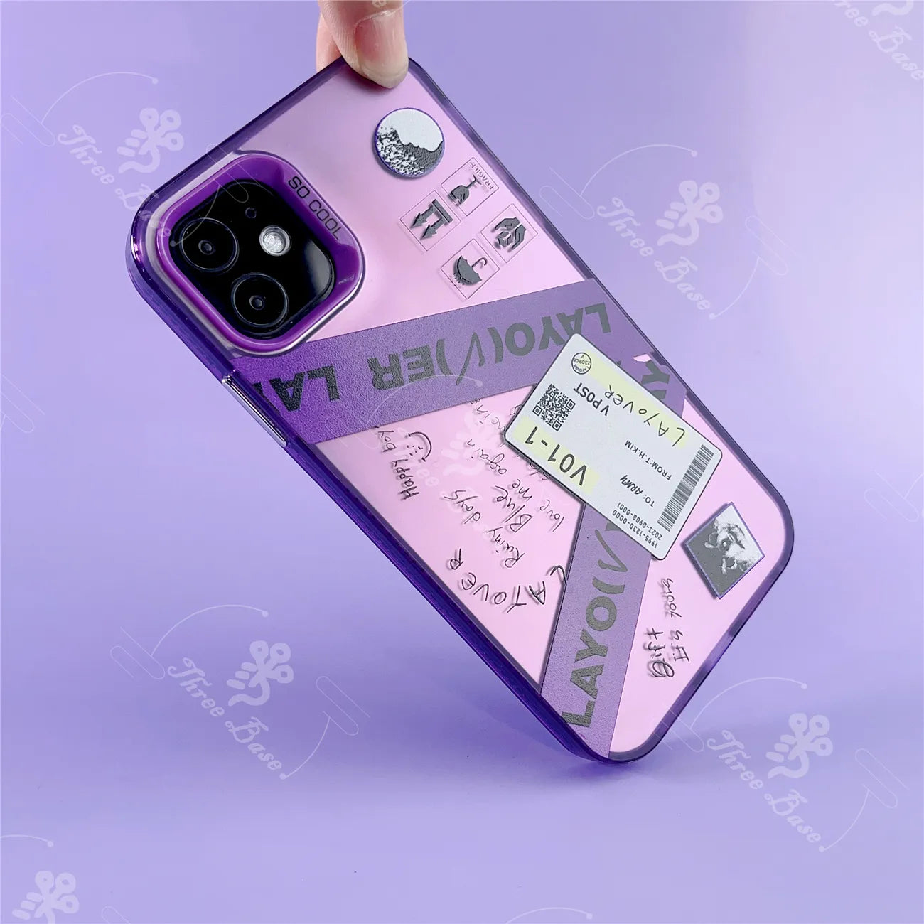 Taehyung Layover Case for iPhone ShockProof