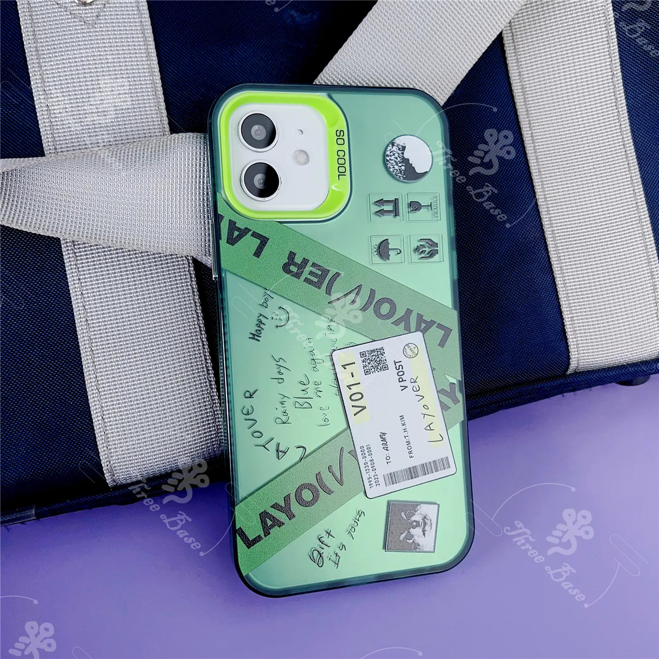 Taehyung Layover Case for iPhone ShockProof