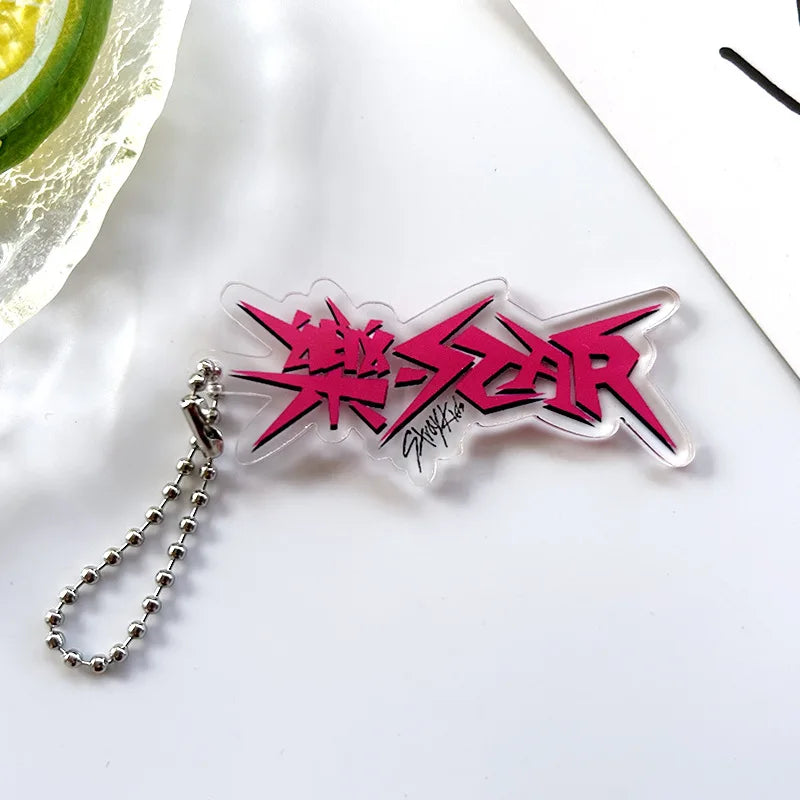 Stray Kids Rock Star Acrylic Keyring