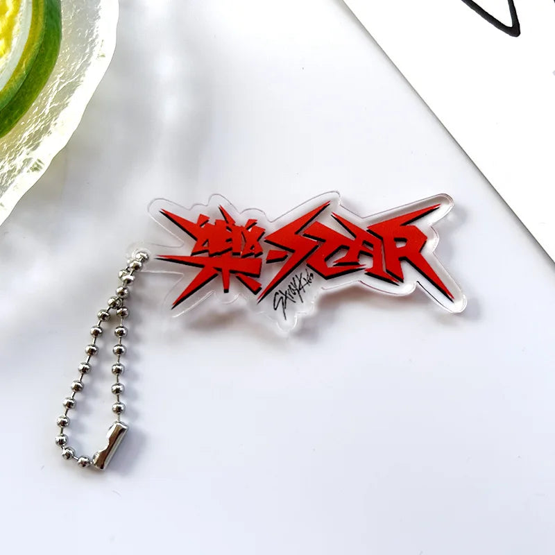 Stray Kids Rock Star Acrylic Keyring