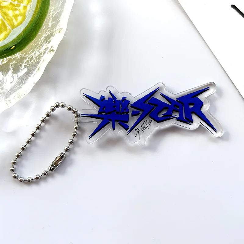 Stray Kids Rock Star Acrylic Keyring