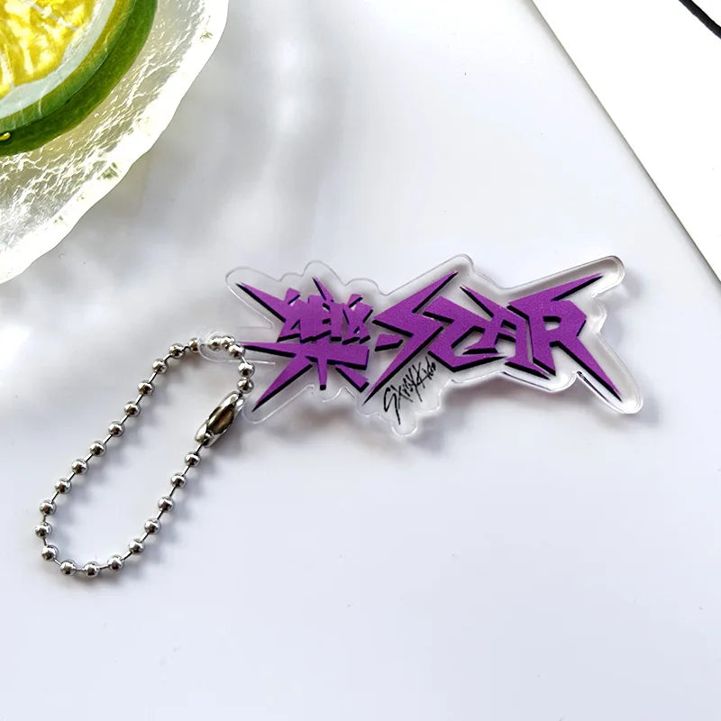 Stray Kids Rock Star Acrylic Keyring