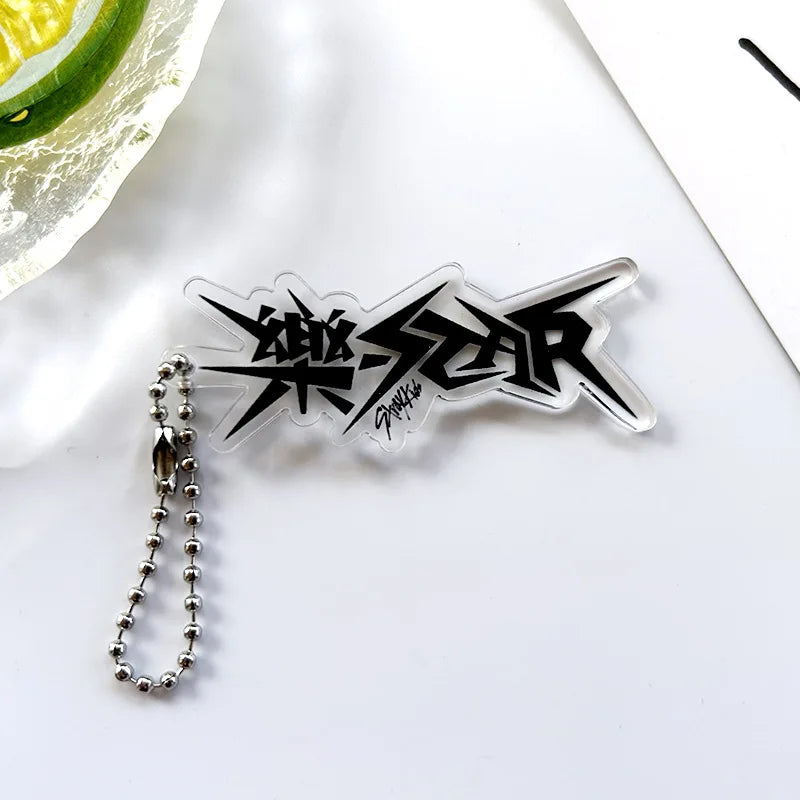 Stray Kids Rock Star Acrylic Keyring