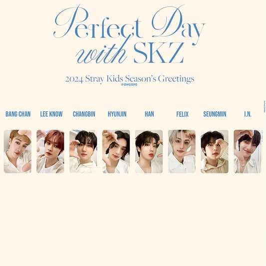 Stray Kids Season Greetings Photocards 8pcs