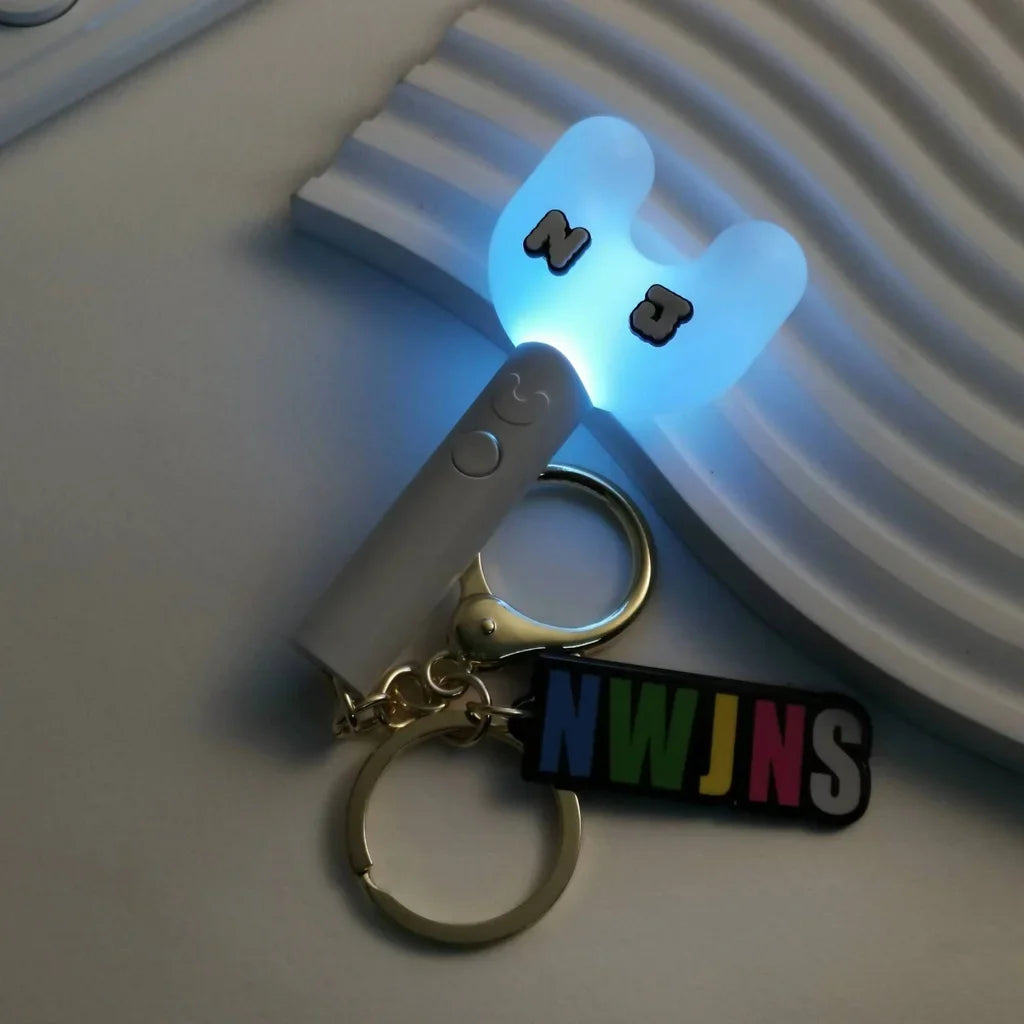 NEWJEANS Bunnies Mini Light Keyring