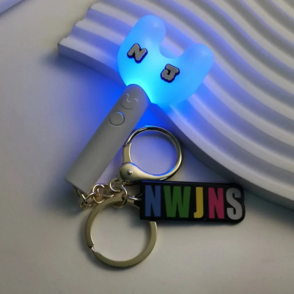 NEWJEANS Bunnies Mini Light Keyring