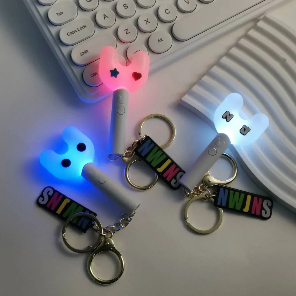 NEWJEANS Bunnies Mini Light Keyring