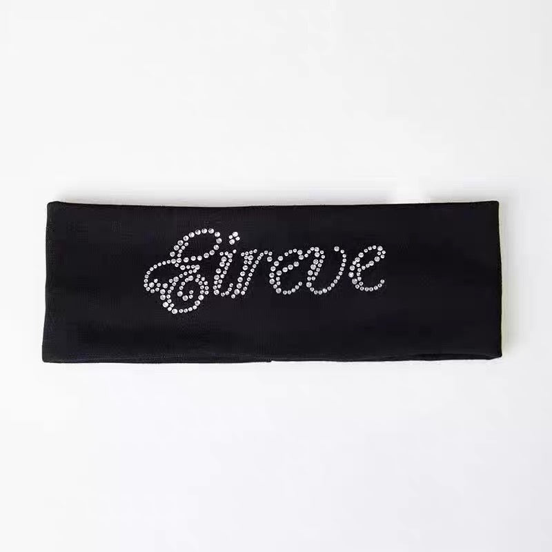 aespa Karina Style Whiplash Black Hair Band