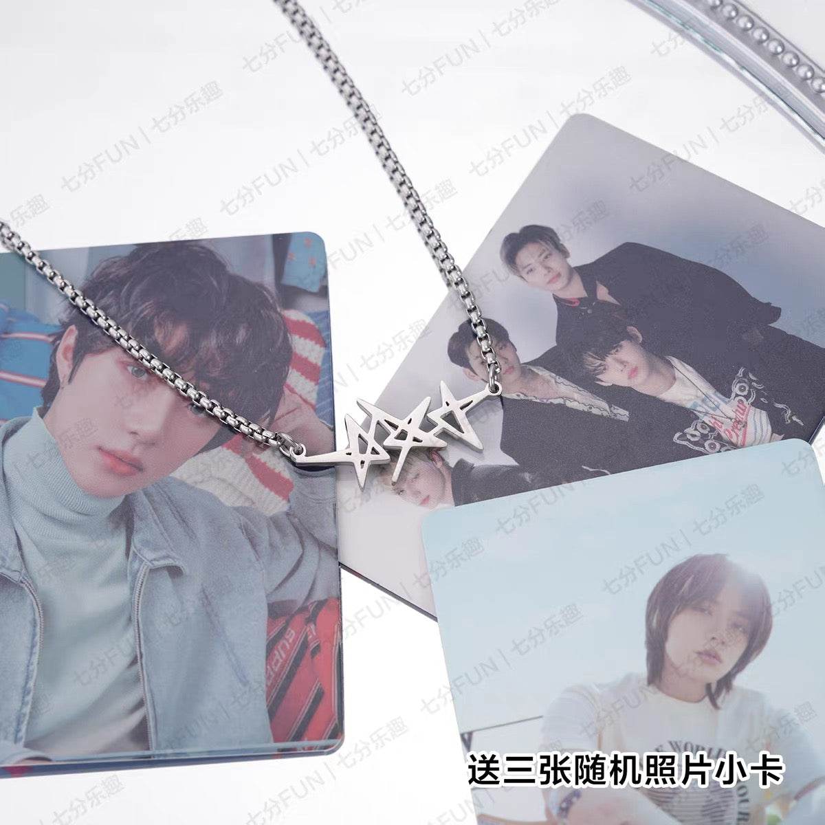 TXT Titanium Steel Logo Necklace