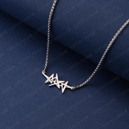 TXT Titanium Steel Logo Necklace