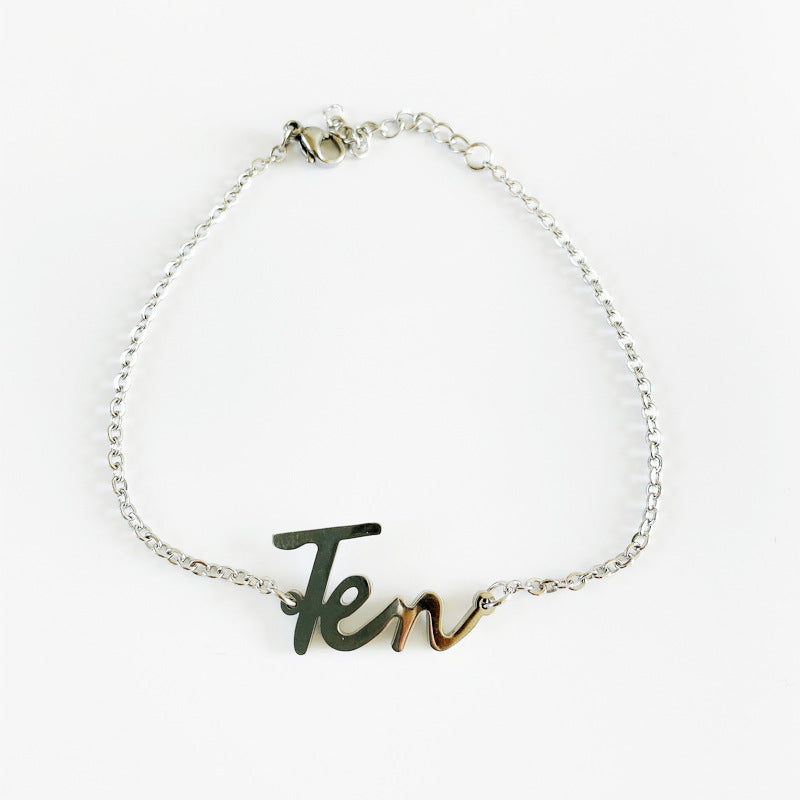 NCT Stainless Steel Member Bracelet