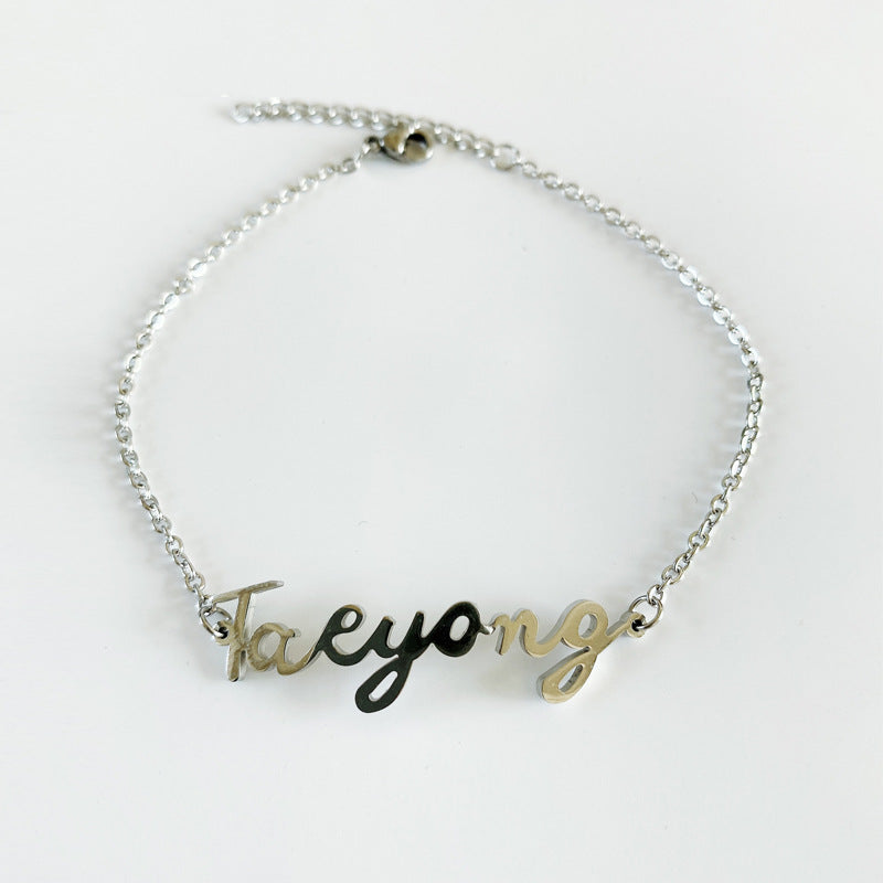 NCT Stainless Steel Member Bracelet
