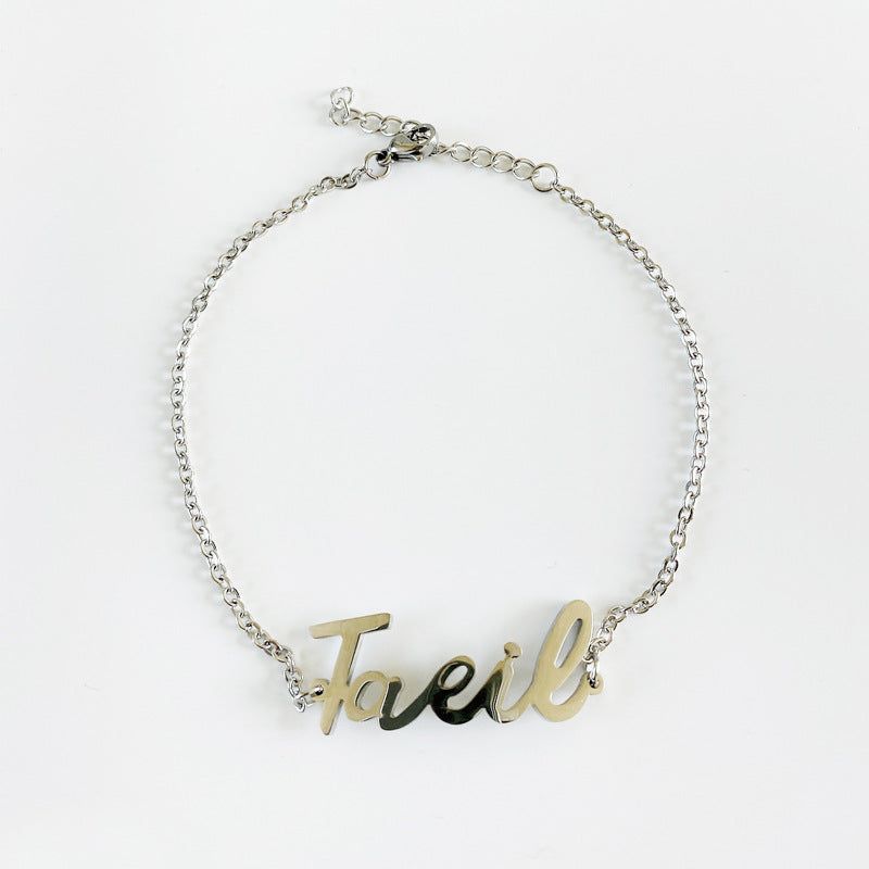 NCT Stainless Steel Member Bracelet
