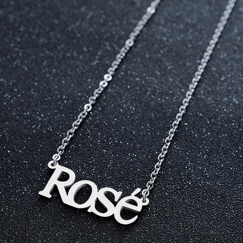 BlackPink Stainless Steel Necklace