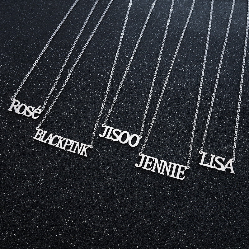 BlackPink Stainless Steel Necklace