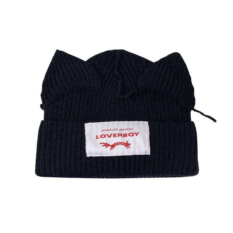 StrayKids HyunJin Knitted Hat with Ears