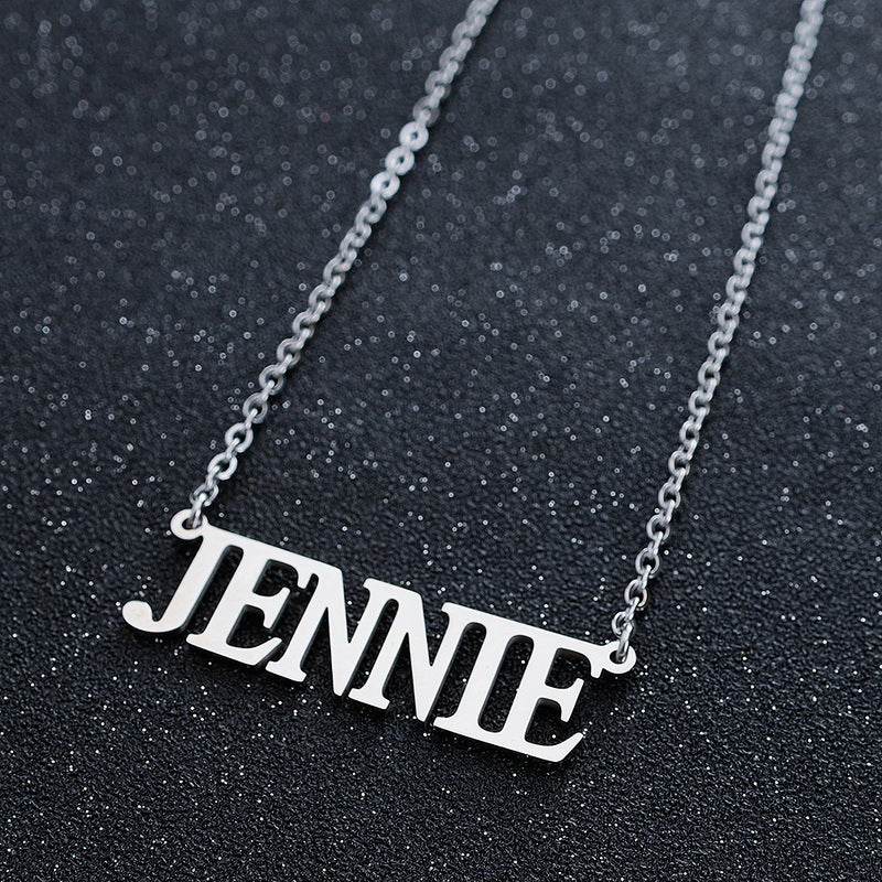 BlackPink Stainless Steel Necklace