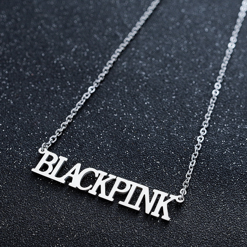 BlackPink Stainless Steel Necklace